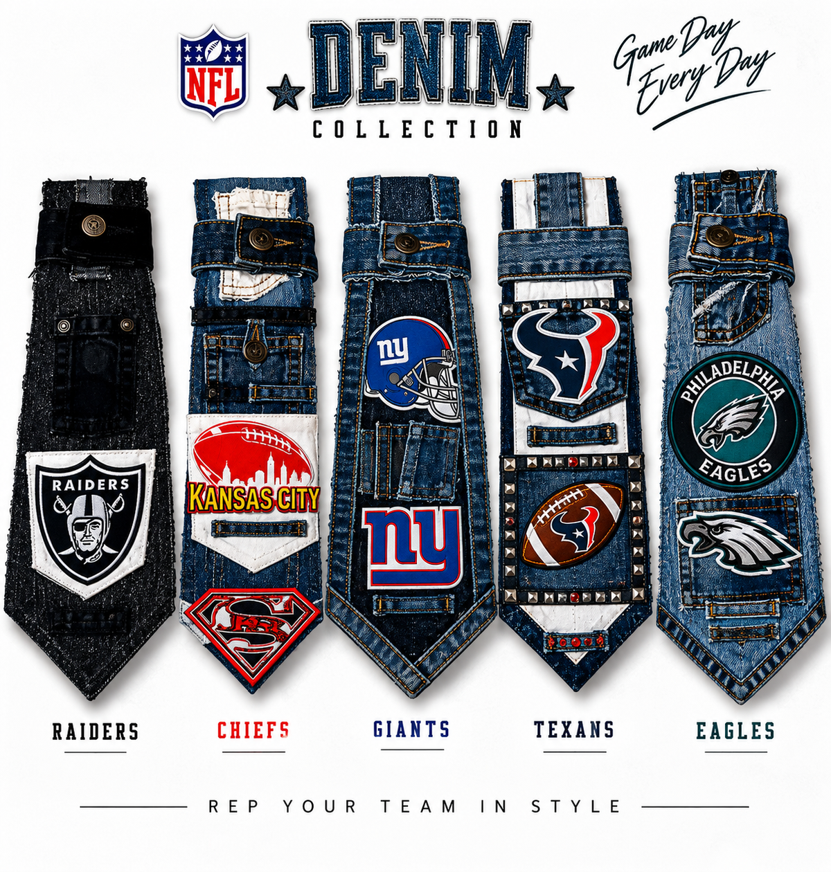 🏈 Football Team Tyes Collection