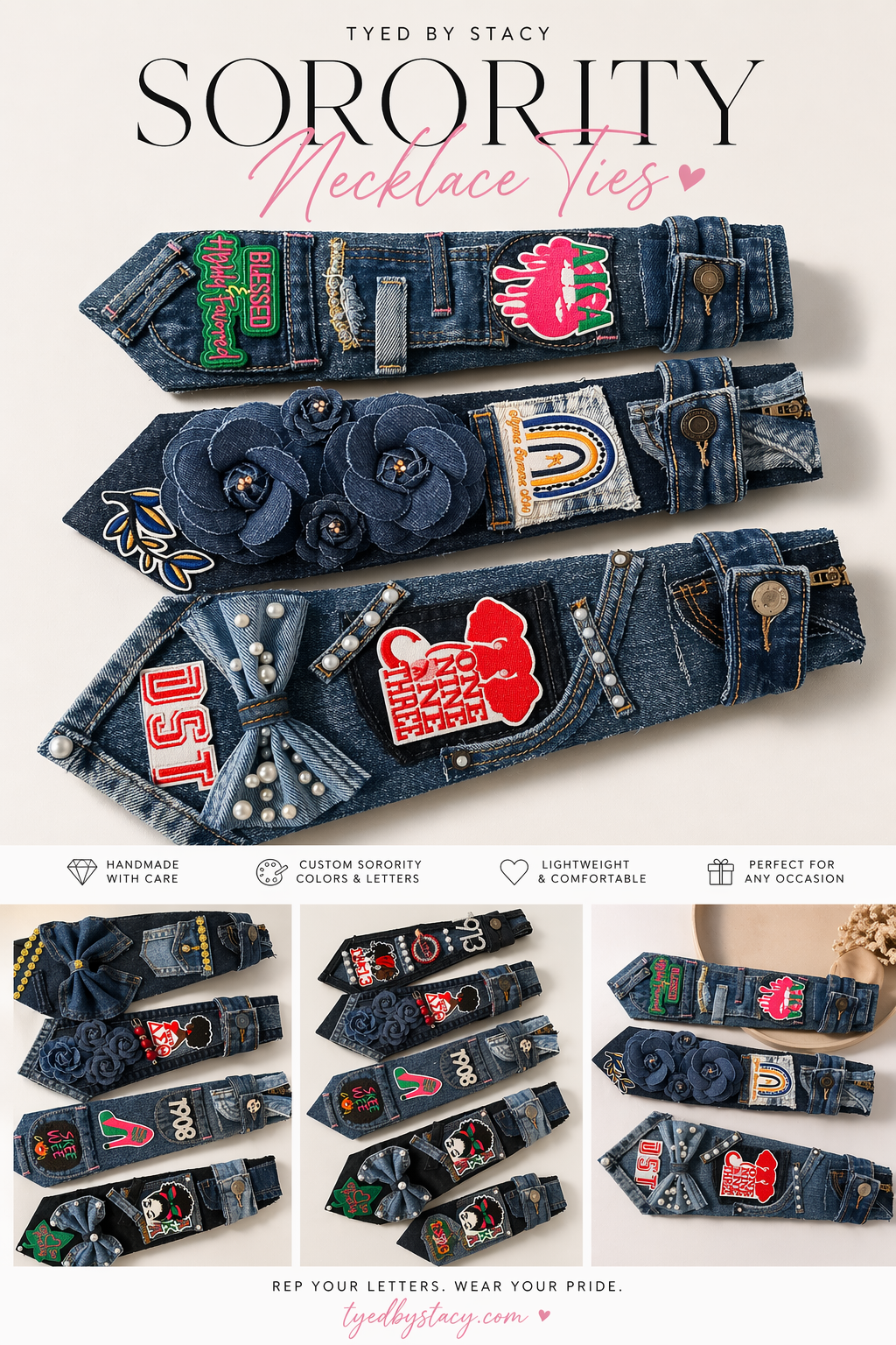 Sorority Themed  Tyes