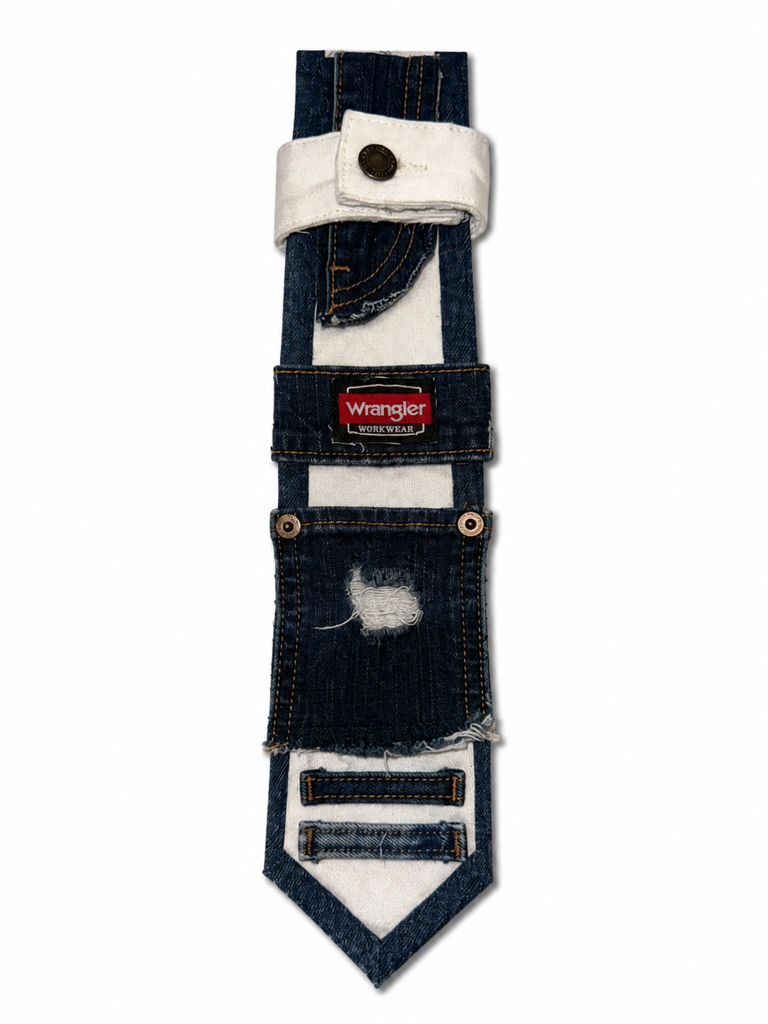 White Accent Wrangler Tye