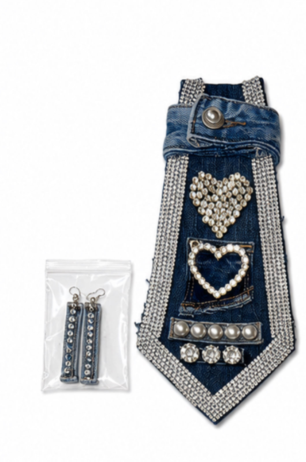 Bling earrings Tye Set