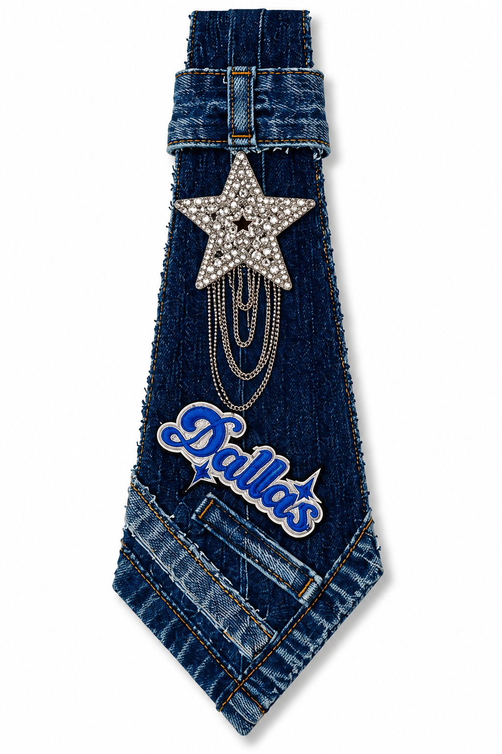 Bling Chain Cowboys Tye