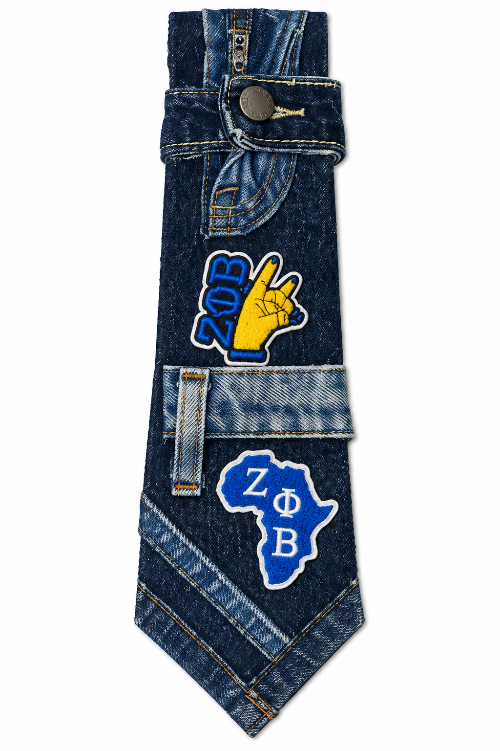 Zeta Phi Beta Sign Tye