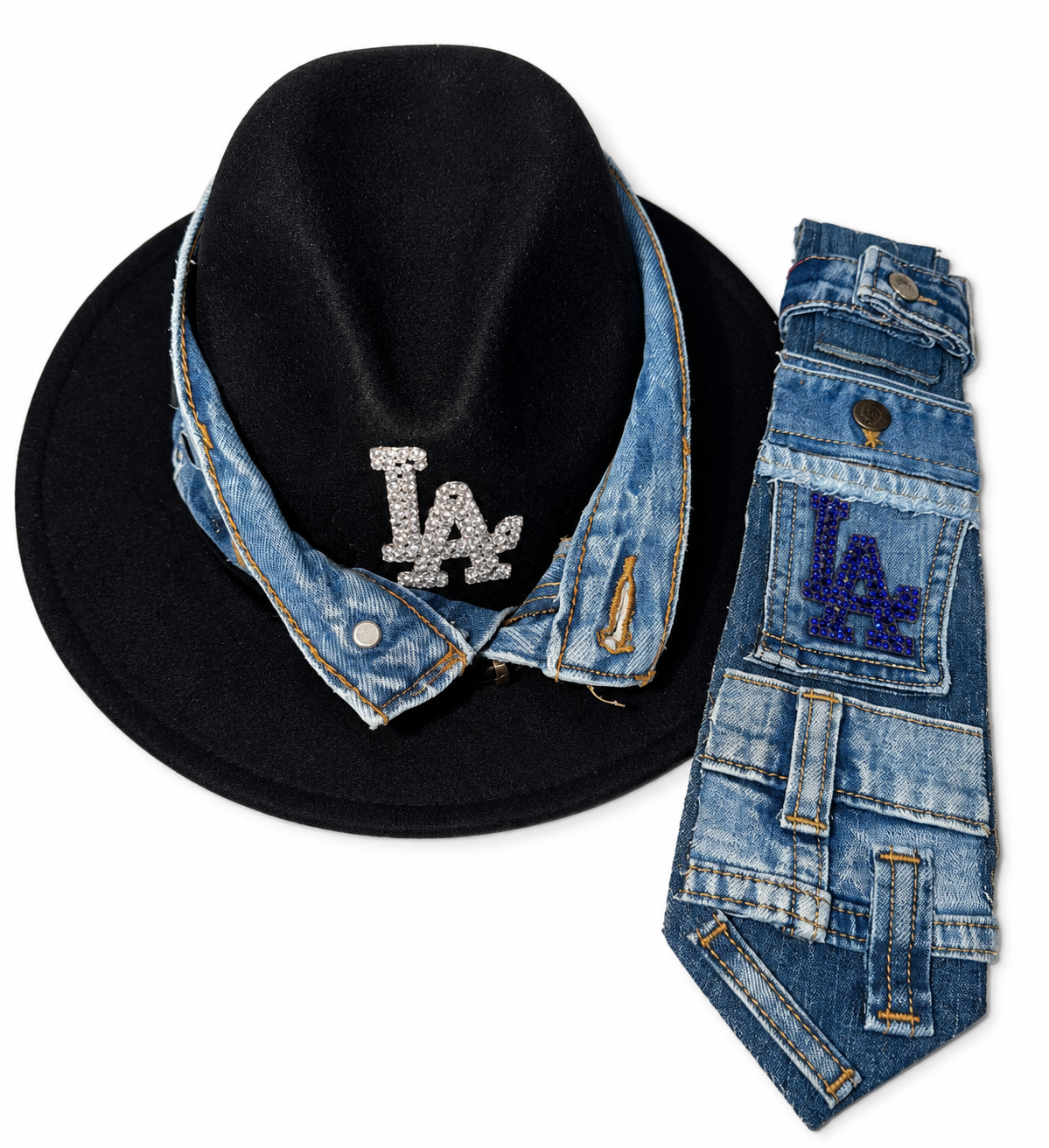 LA Black Hat Tye Set