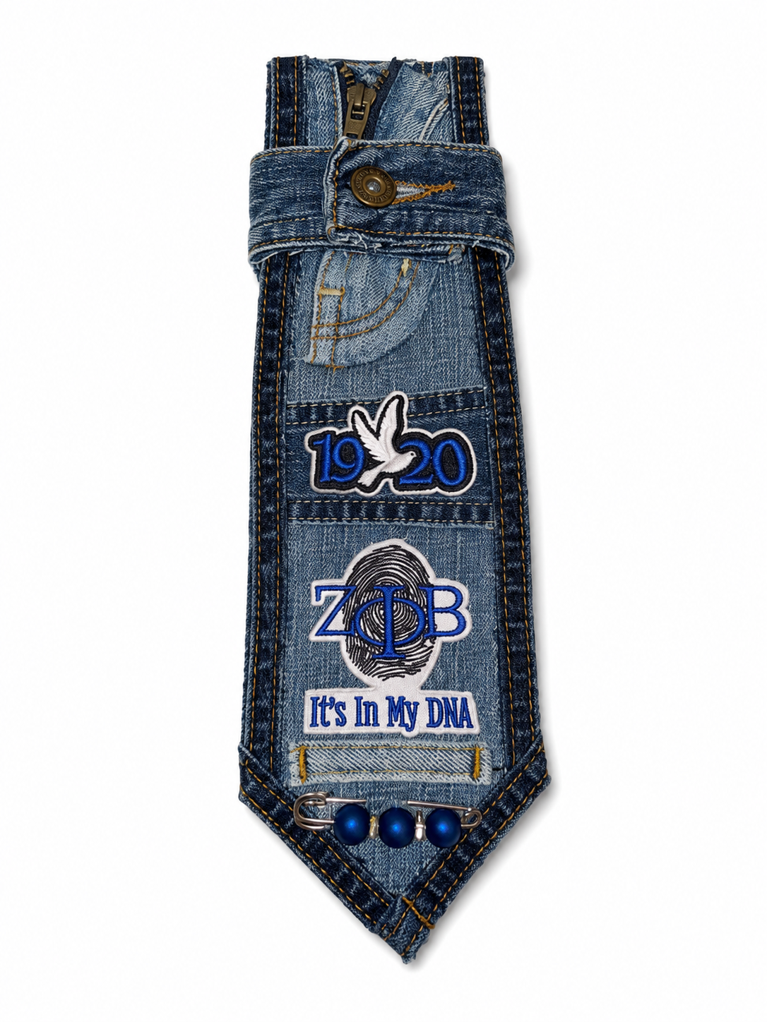 Zeta Phi Beta DNA Tye